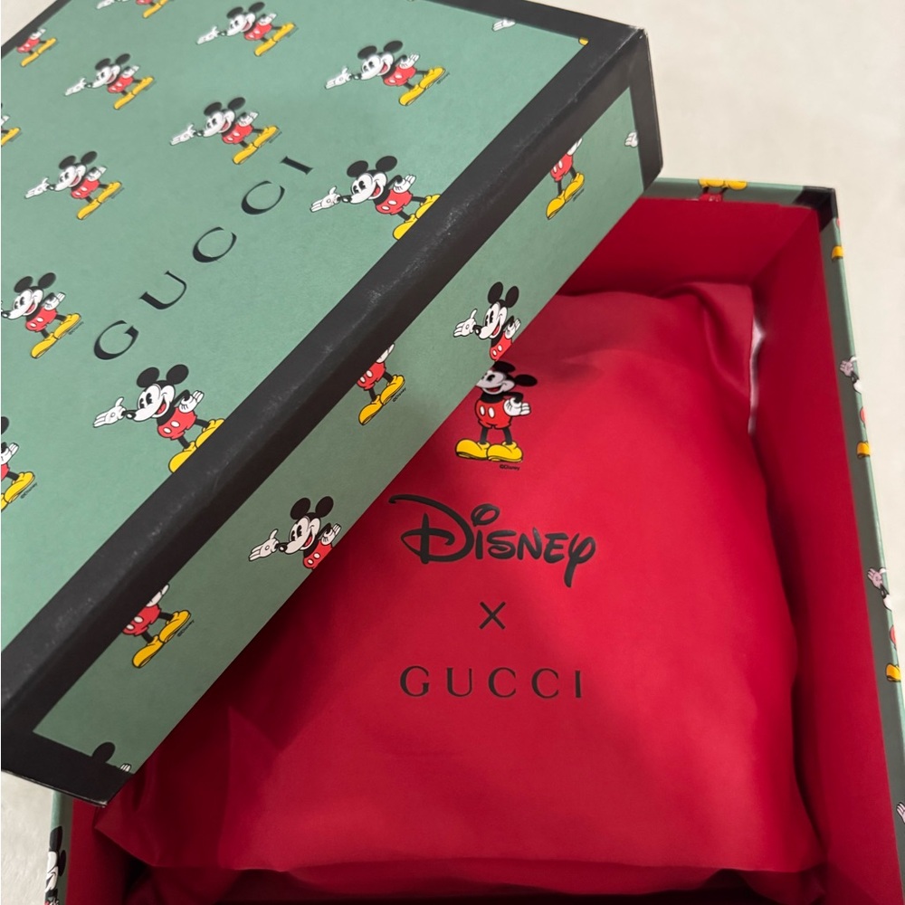 Gucci Brown Mickey Mouse Backpack - Picture 8 of 8